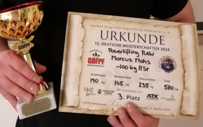 15. Deutsche Meisterschaften im Powerlifting der GDFPF